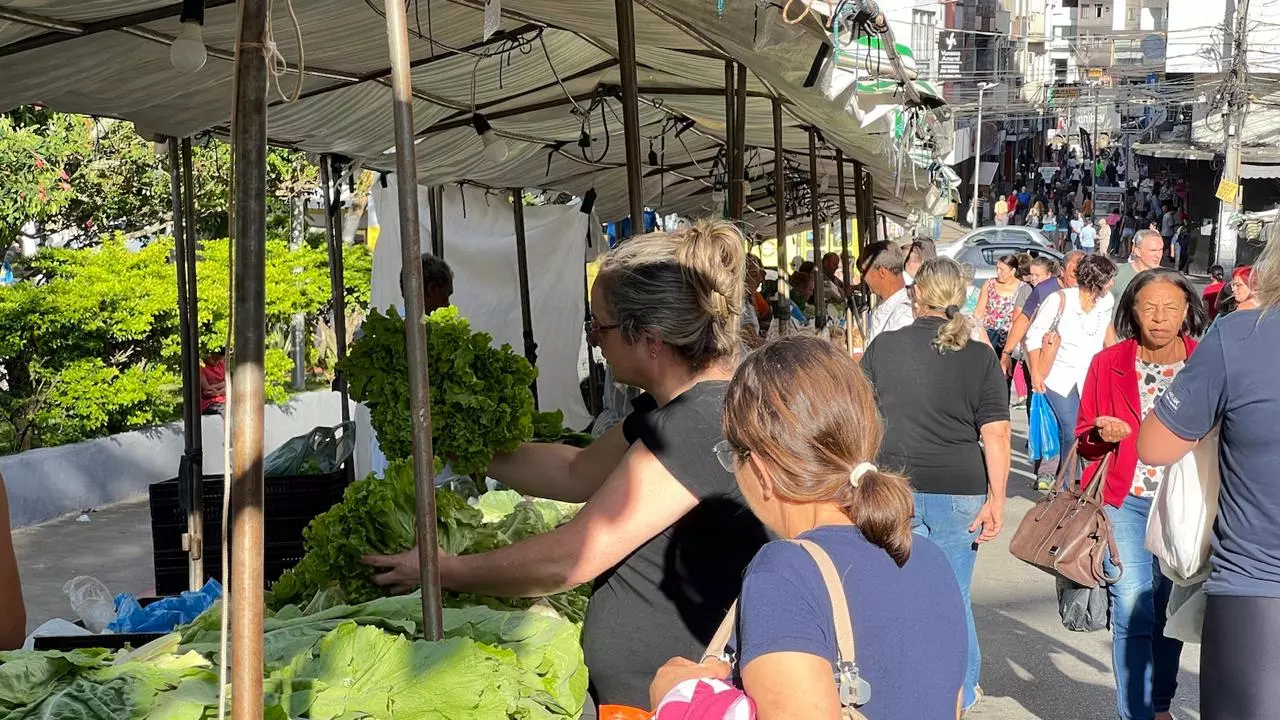 Feira Livre do Produtor Rural será realizada nesta terça-feira em Santos Dumont